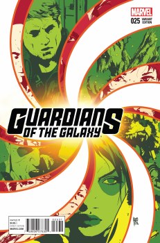 Guardians of the Galaxy (2013) #25 Sorrentino 1:25 Variant Cover