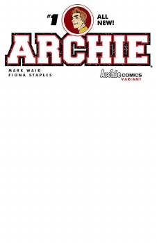 Archie (2015) #1 Blank Cover