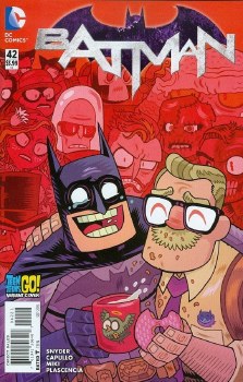 Batman (2011) #42 Teen Titans Go! Cover