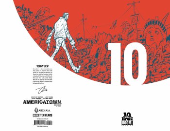 Americatown #1 BOOM! 10th Anniversary Cover