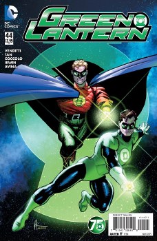 Green Lantern (2011) #44 Green Lantern 75th Anniversary Cover