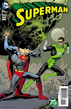 Superman (2011) #44 Green Lantern 75th Anniversary Cover