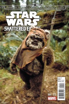 Star Wars Shattered Empire  #1 Movie Ewok Photo Variant