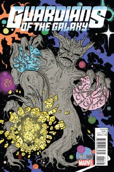Guardians of the Galaxy (2015) #1 Kirby Monster 1:10 Variant Cover