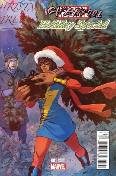 Gwenpool Holiday Special #1 Ms Marvel Cover