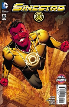 Sinestro #20 Adams Cover