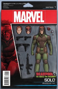 Deadpool and the Mercs for Money #2 Action Figure Variant Cover