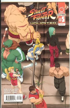 Street Fighter Unlimited #5 Ultra Jam Cover