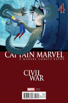 Captain Marvel (2016) #4 Civil War Variant Cover