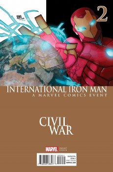 International Iron Man #2 Civil War Cover