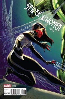 Spider-Woman Alpha #1 Connecting Variant Cover