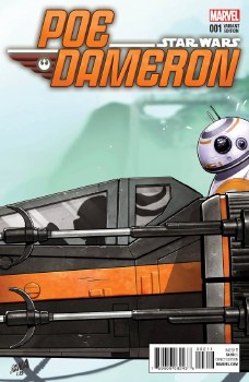 Star Wars Poe Dameron #1 Party Variant