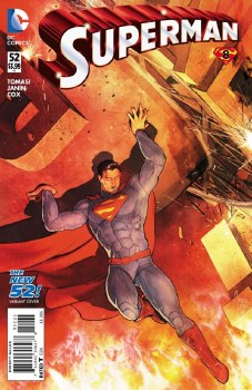 Superman (2011) #52 New 52 Homage Variant Cover