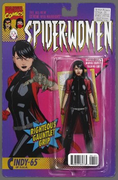 Spider-Women Omega #1 Action Figure Variant