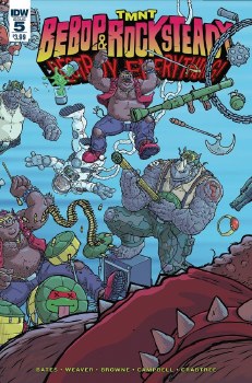 Teenage Mutant Ninja Turtles Bebop and Rocksteady Destroy Everything #5