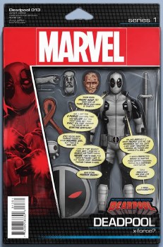 Deadpool (2015) #13 Action Figure Variant Cover