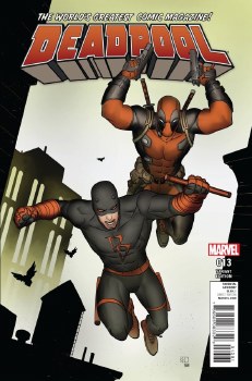 Deadpool (2015) #13 Daredevil Variant Cover