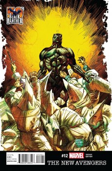 New Avengers (2015) #12 Black Panther 50th Anniversary Cover