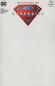 Adventures of Supergirl #3 Blank Cover