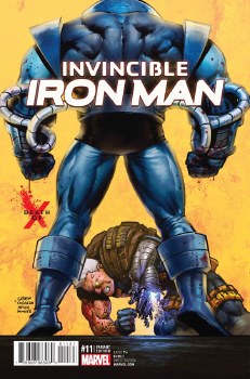 Invincible Iron Man (2015) #11 Death of X Variant Cover
