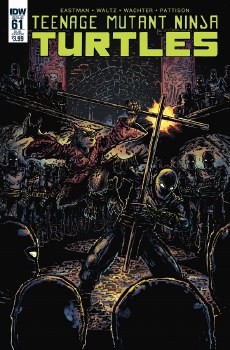 Teenage Mutant Ninja Turtles (2011) #61 Eastman Cover