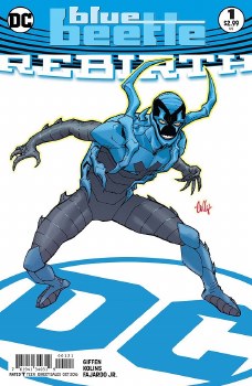 Blue Beetle Rebirth #1 Hamner Cover