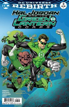 Hal Jordan and the Green Lantern Corps #3 Nowlan Cover