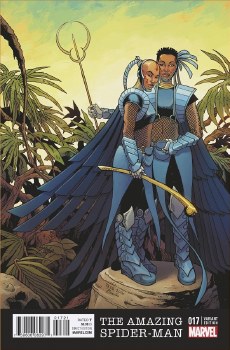 Amazing Spider-Man (2015) #17 Black Panther 50th Anniversary Variant Cover