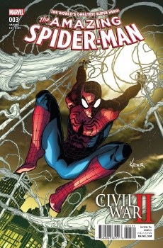 Civil War II Amazing Spider-Man #3 Randolph Cover