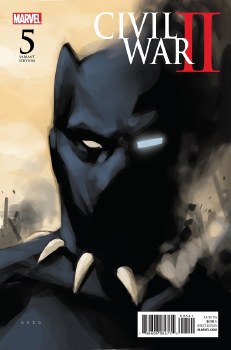 Civil War II #5 Black Panther Cover