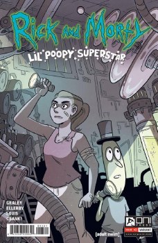 Rick and Morty Li'l Poopy Superstar #3 Ostertag Variant