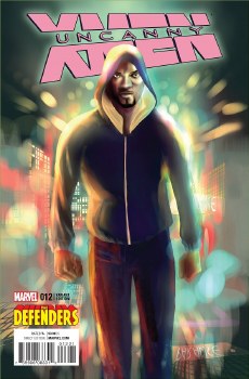 Uncanny X-Men (2016) #12 Defenders Variant Cover