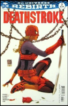 Deathstroke (2016) #3 Davis Variant Cover