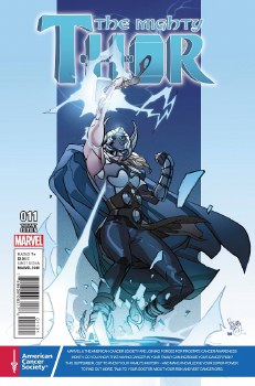 Mighty Thor (2016) #11 Prostate Cancer Awareness Cover