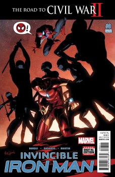 Invincible Iron Man (2017) #8 2nd Print