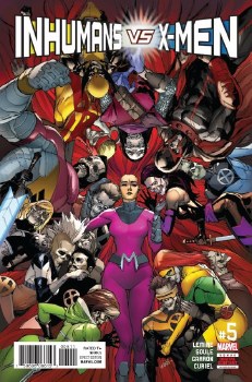 Inhumans vs X-Men #5