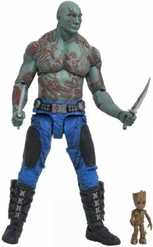 Guardians of the Galaxy Drax and Groot Baby Marvel Select Action Figure