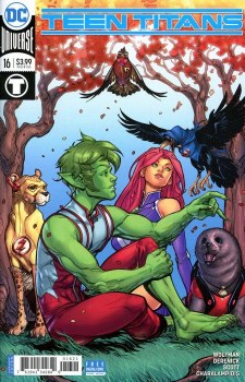 Teen Titans (2016) #16 Hardin Cover