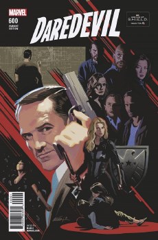 Daredevil (2016) #600 Agents of SHIELD Cover