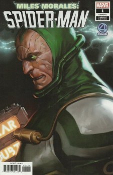 Miles Morales Spider-Man #1 Fantastic Four Villain Variant Cover