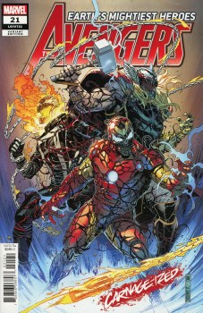 Avengers (2018) #21 Carnage-Ized Variant Cover