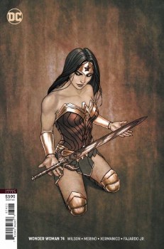 Wonder Woman (2016) #74 Frison Variant Cover