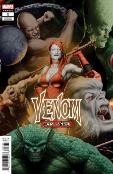Venom (2019) Annual #1 Connecting Variant Cover