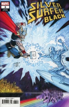 Silver Surfer Black #3 Lim Variant Cover Silver Surfer Black #3 Lim Variant Cover