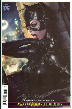 Catwoman (2018) #15 Artgerm Variant Cover