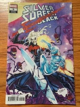 Silver Surfer Black #5 Lim Variant Cover