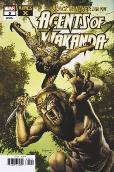 Black Panther and the Agents of Wakanda #5 Marvels X Variant Cover Black Panther and the Agents of Wakanda #5 Marvels X Variant Cover