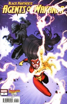 Black Panther and the Agents of Wakanda #7 Spider-Woman Variant Cover