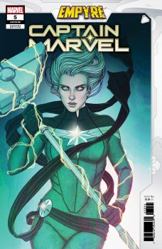 Captain Marvel (2019) #21 Empyre Frison Variant Cover