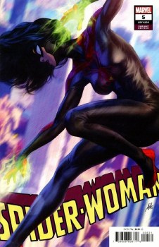 Spider-Woman (2020) #5 Artgerm Black Costume Variant Cover